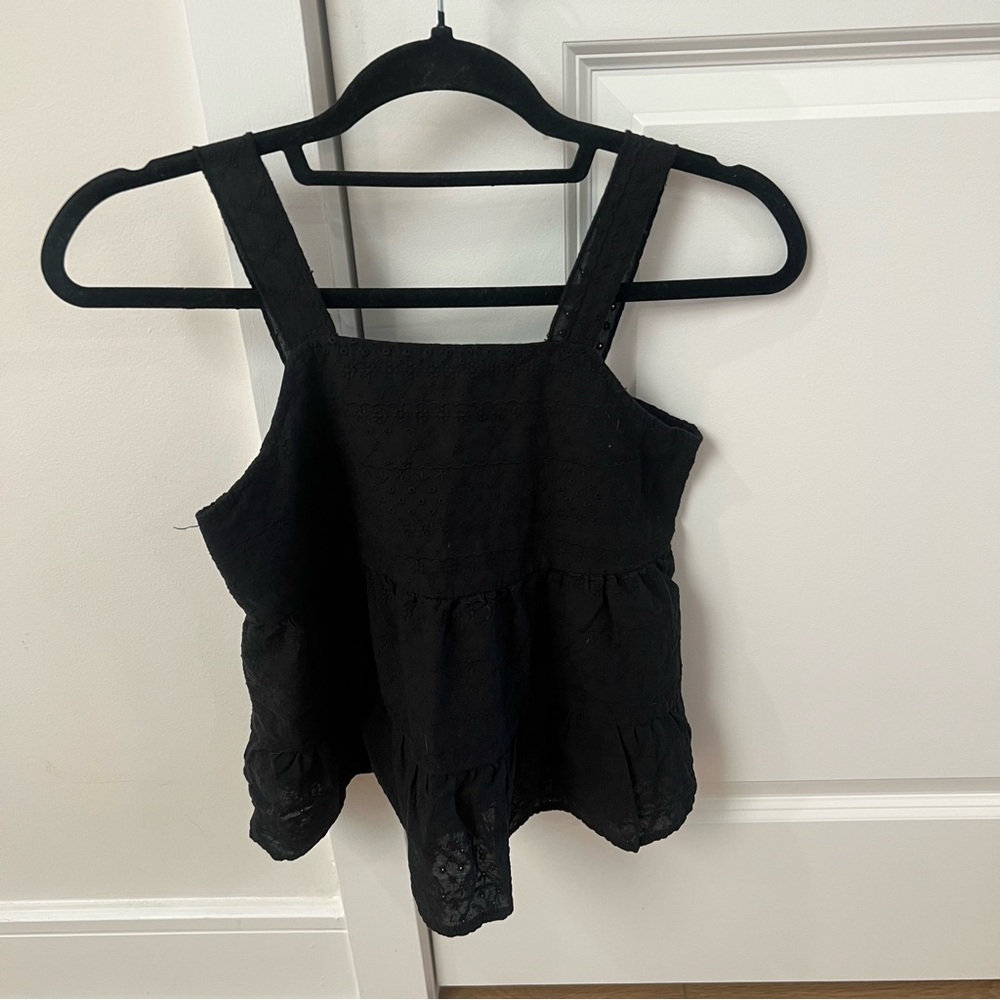Elegant Black Sleeveless Top